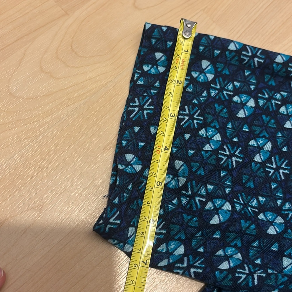 Blue Patterned Button Down - image 4